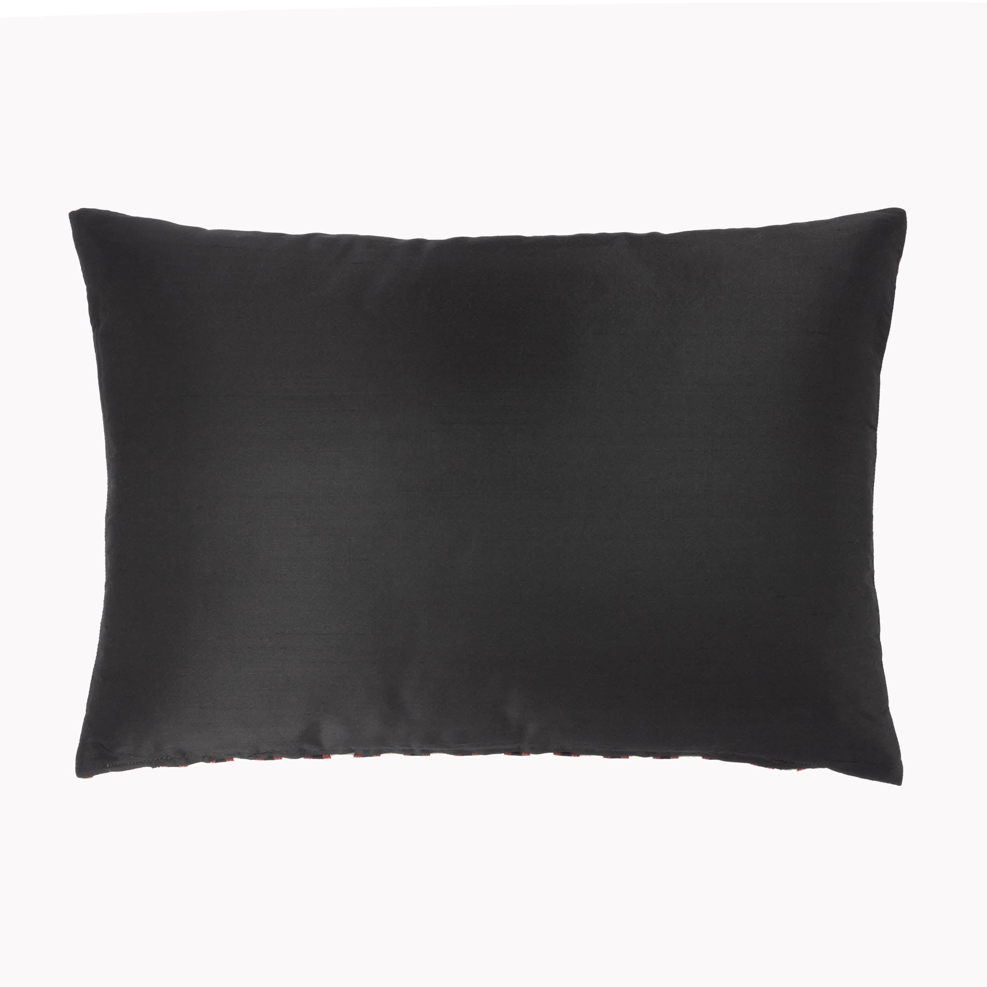 Handmade throw pillow cover featuring a chevron design in bold colors, perfect for brightening any space.