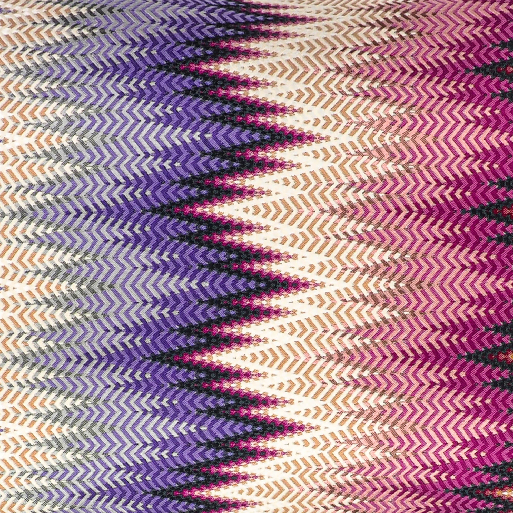 Durable Chevron Throw Pillow with a lively pattern in bold colors, ideal for a modern aesthetic.