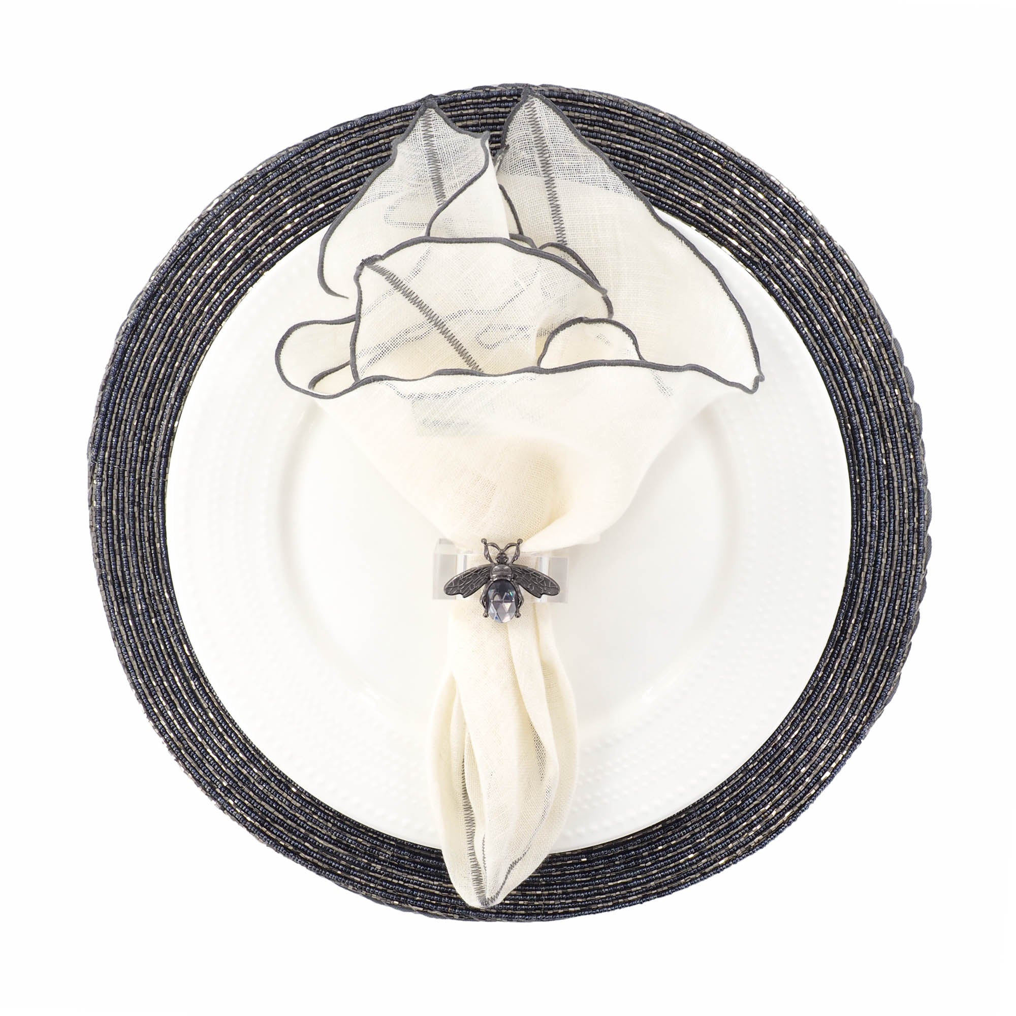 Coastal Gray Placemats Set of 2