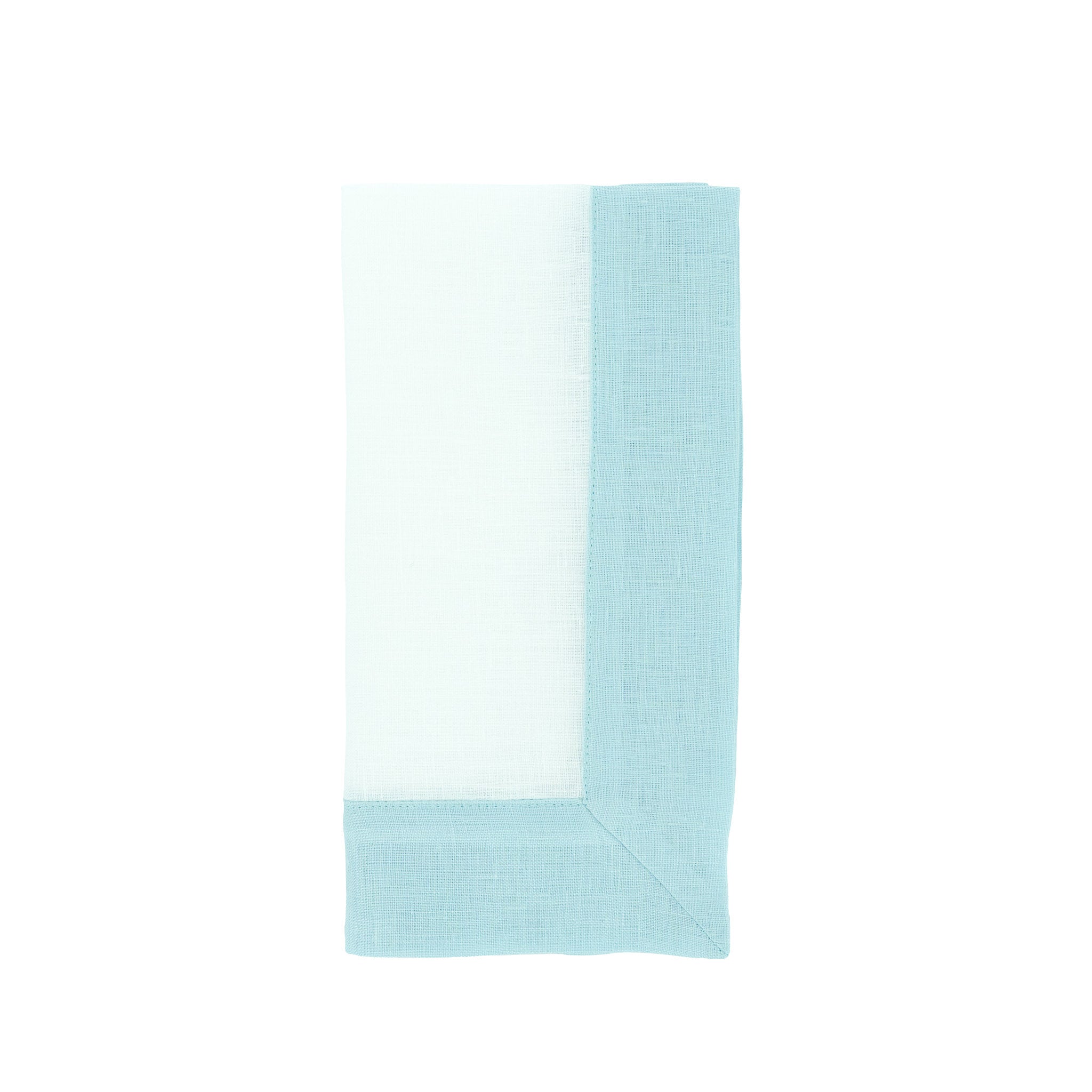 Handmade mint linen napkins, designed to enhance both family gatherings and special events.