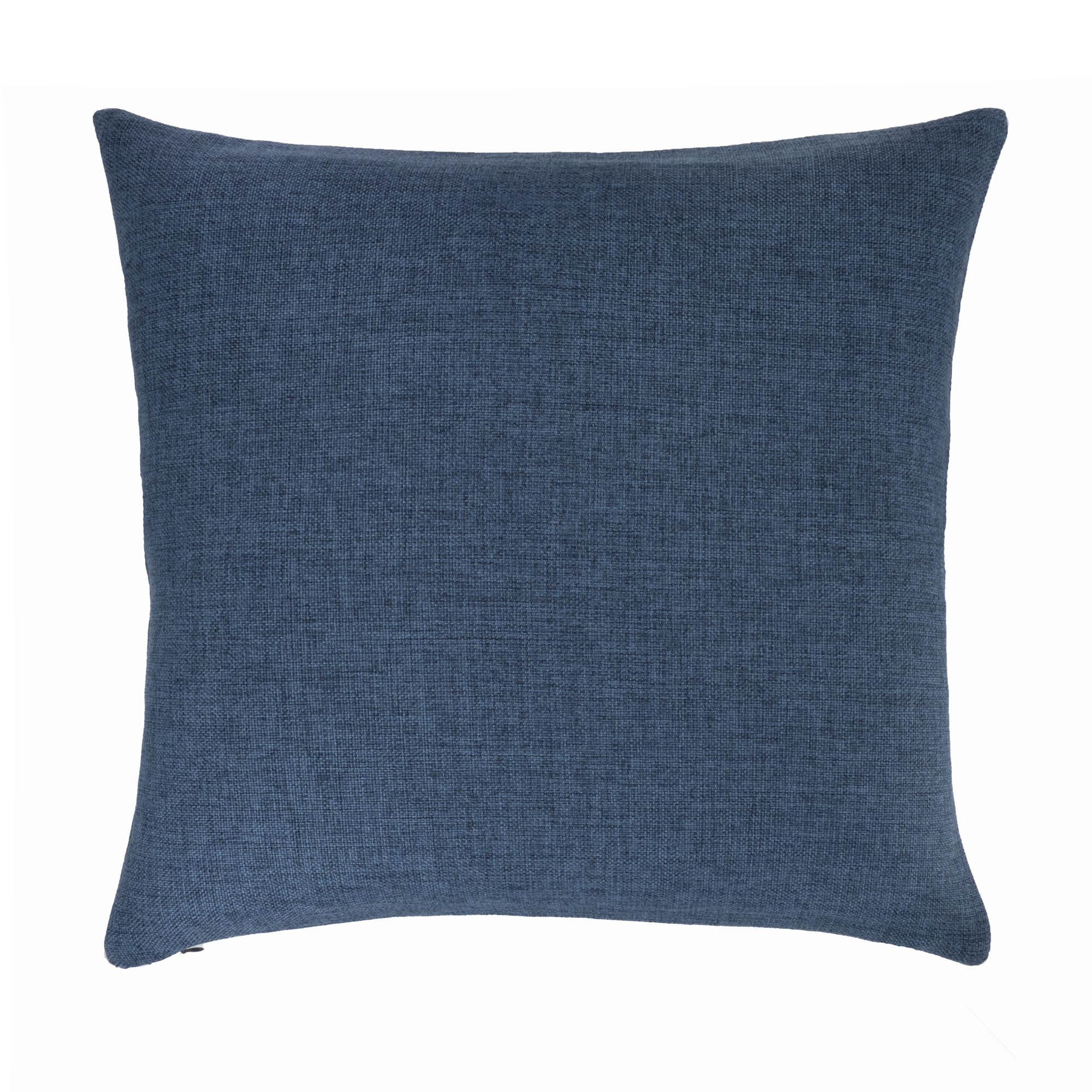 Cotton throw pillow cover with a sleek blue and white design, crafted for couches and sofas.