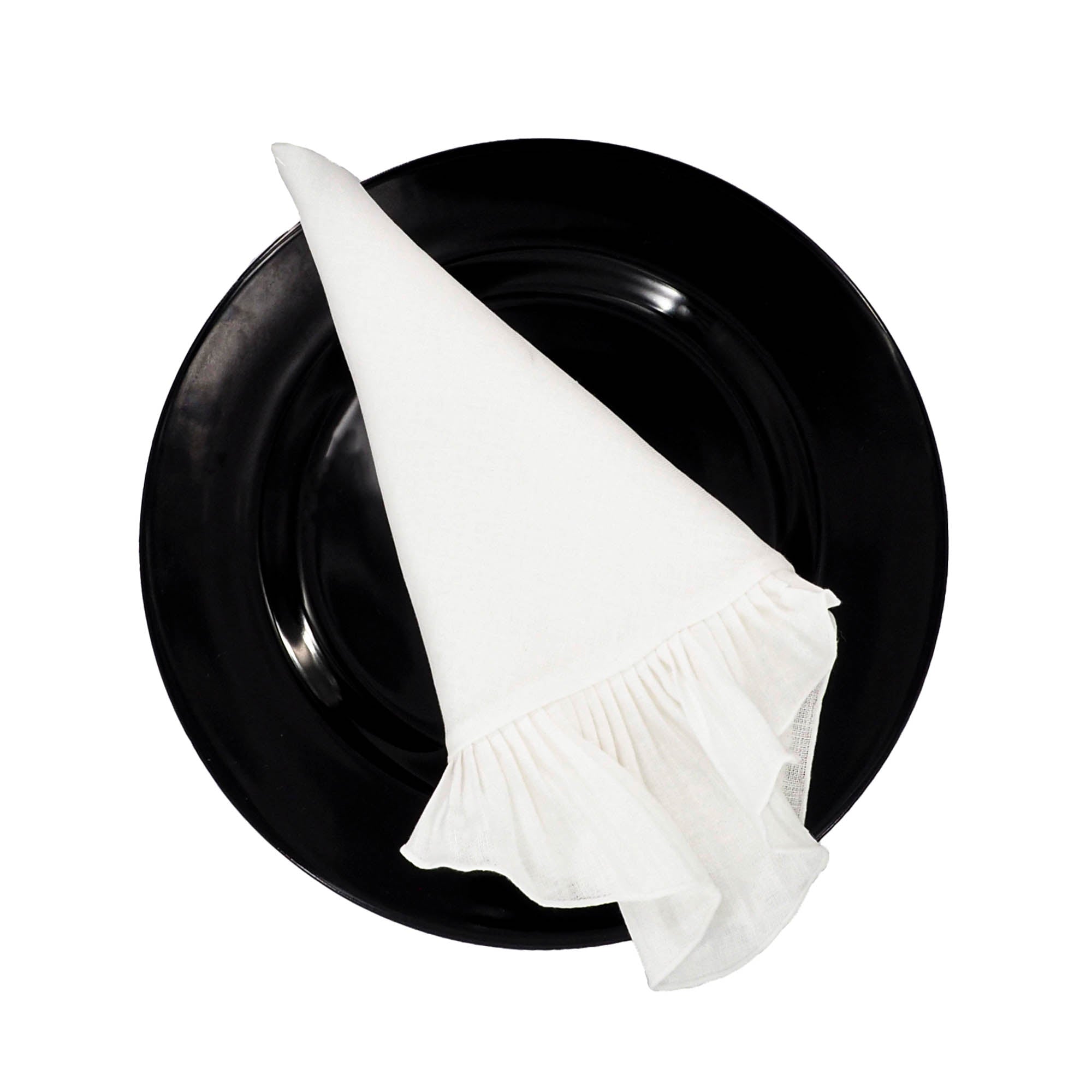 Elegant pleated linen napkins, designed to bring a touch of sophistication and luxury to your dining occasions.
