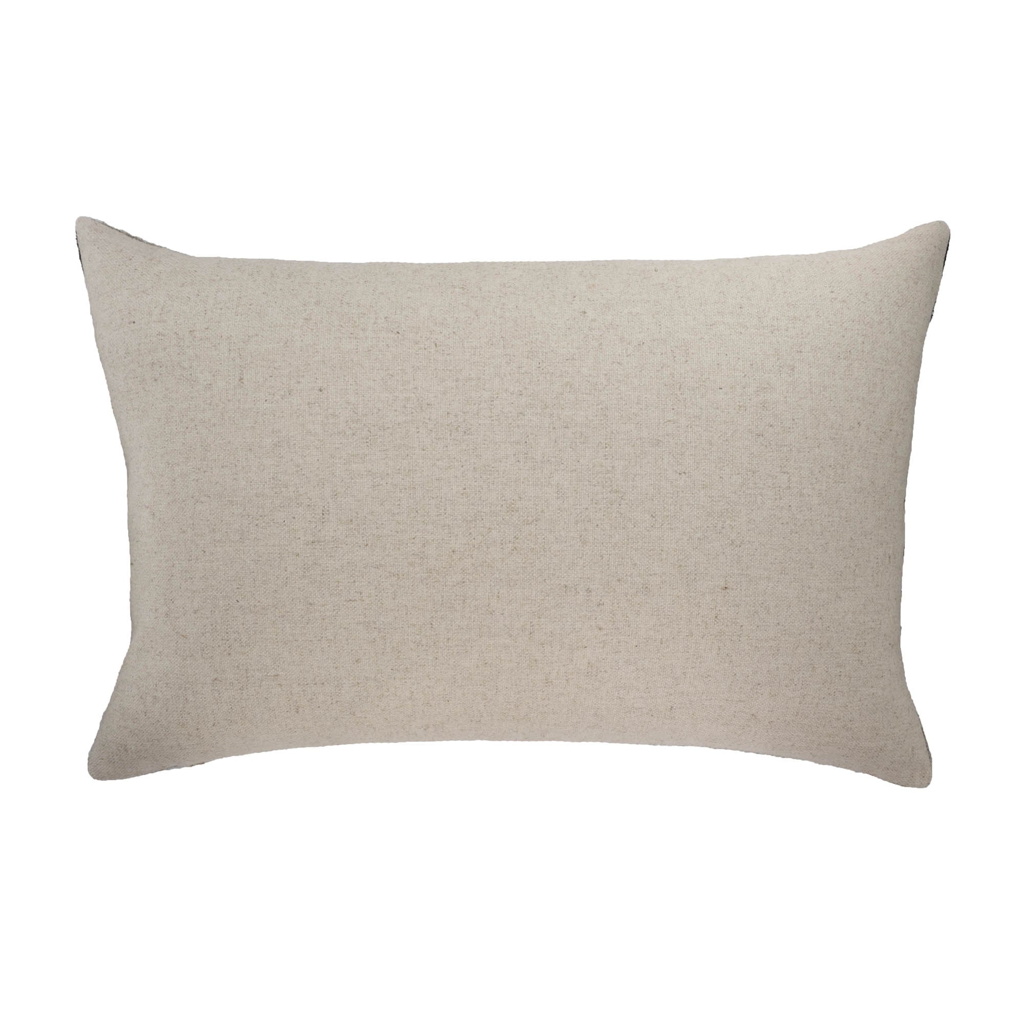 Elegant sage green ikat pillow cover with pure silk velvet texture and artisanal quality.