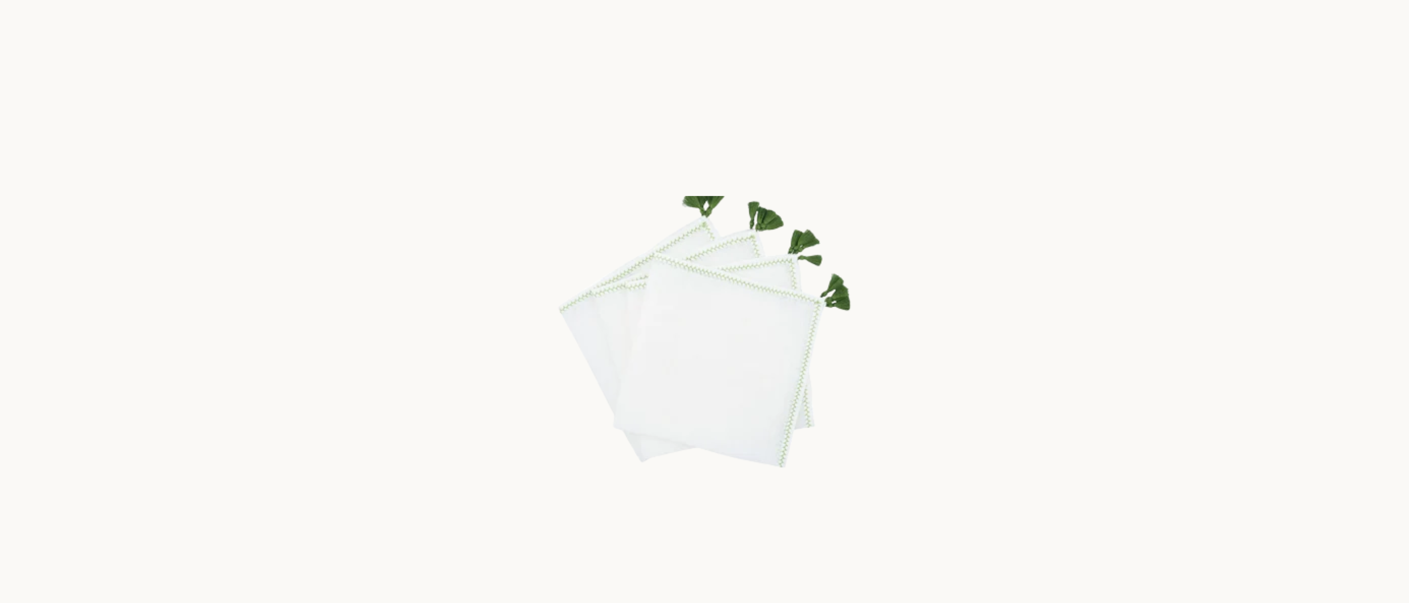 Luxe Tassel Linen Napkins