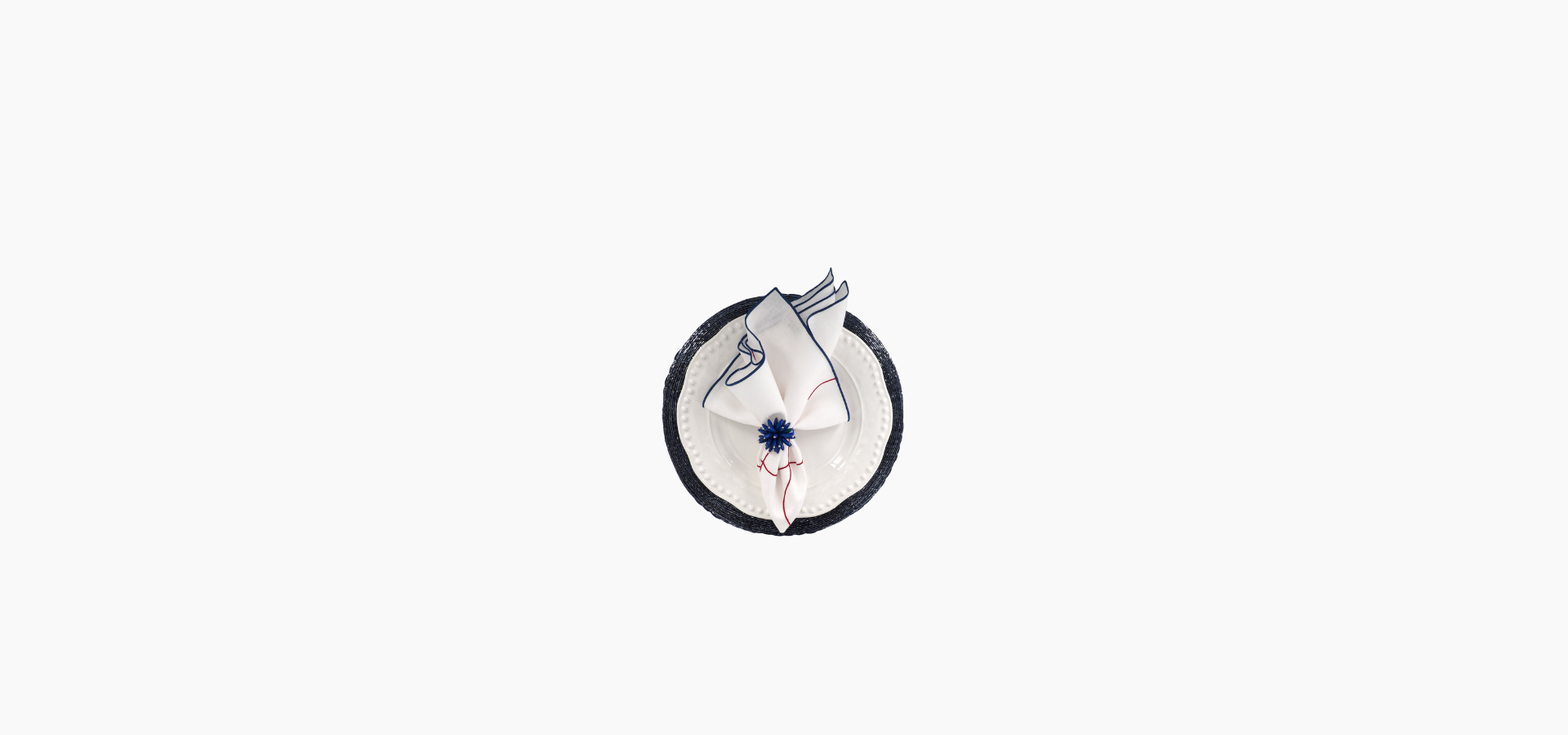 Stitched Edge Linen Napkins