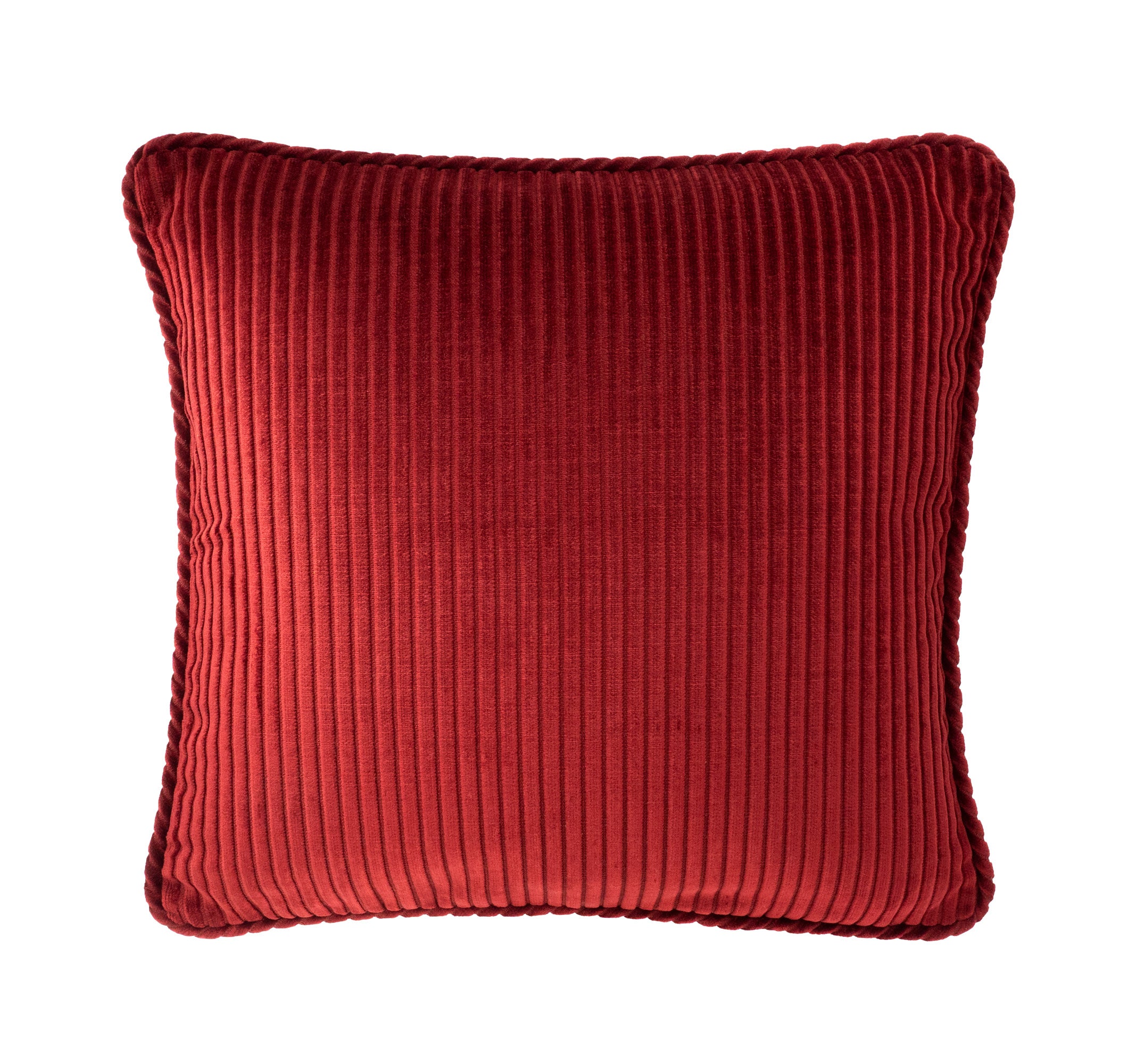 Burgundy Velvet Throw Pillow Cover 18 x 18 | ChouChou Touch