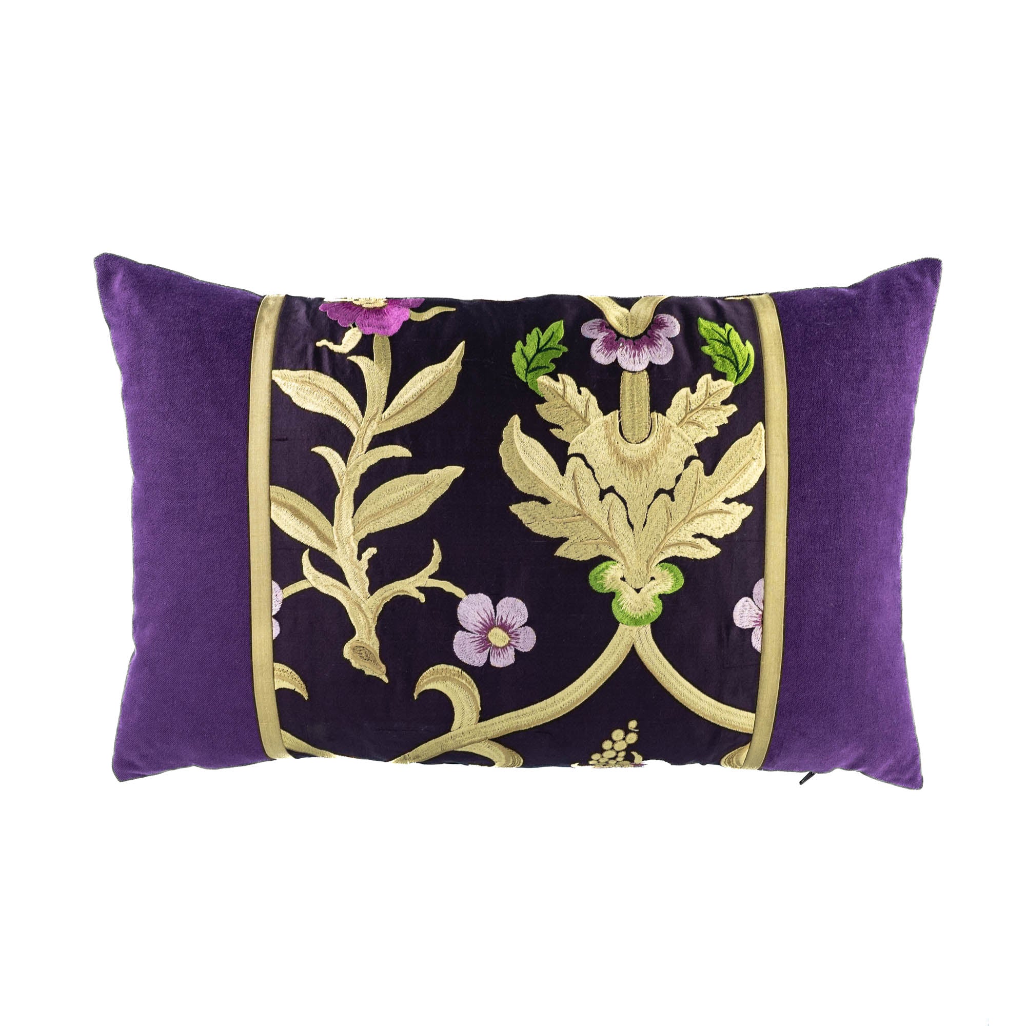 Royal Throw Pillow Cover, 12" X 20"