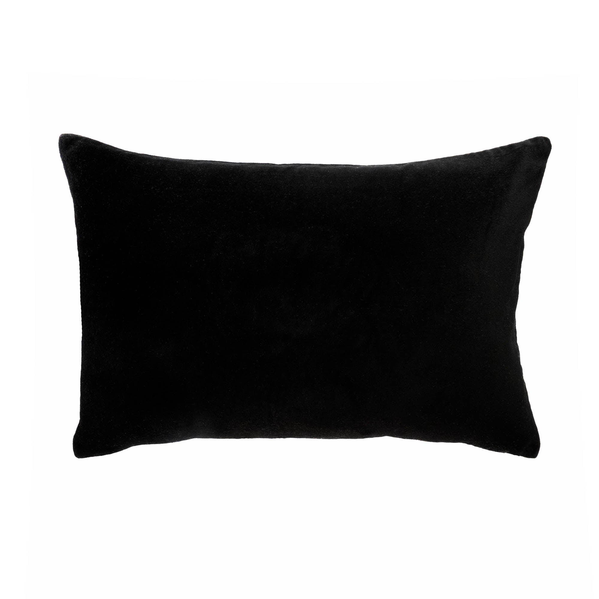 Lotus Silk Velvet Throw Pillow 12 X 20