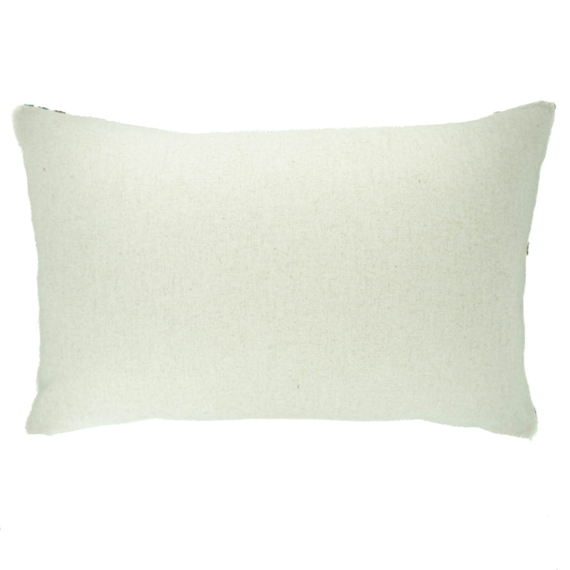 Pippa  Silk Velvet Ikat Throw Pillow Cover 16 X 24