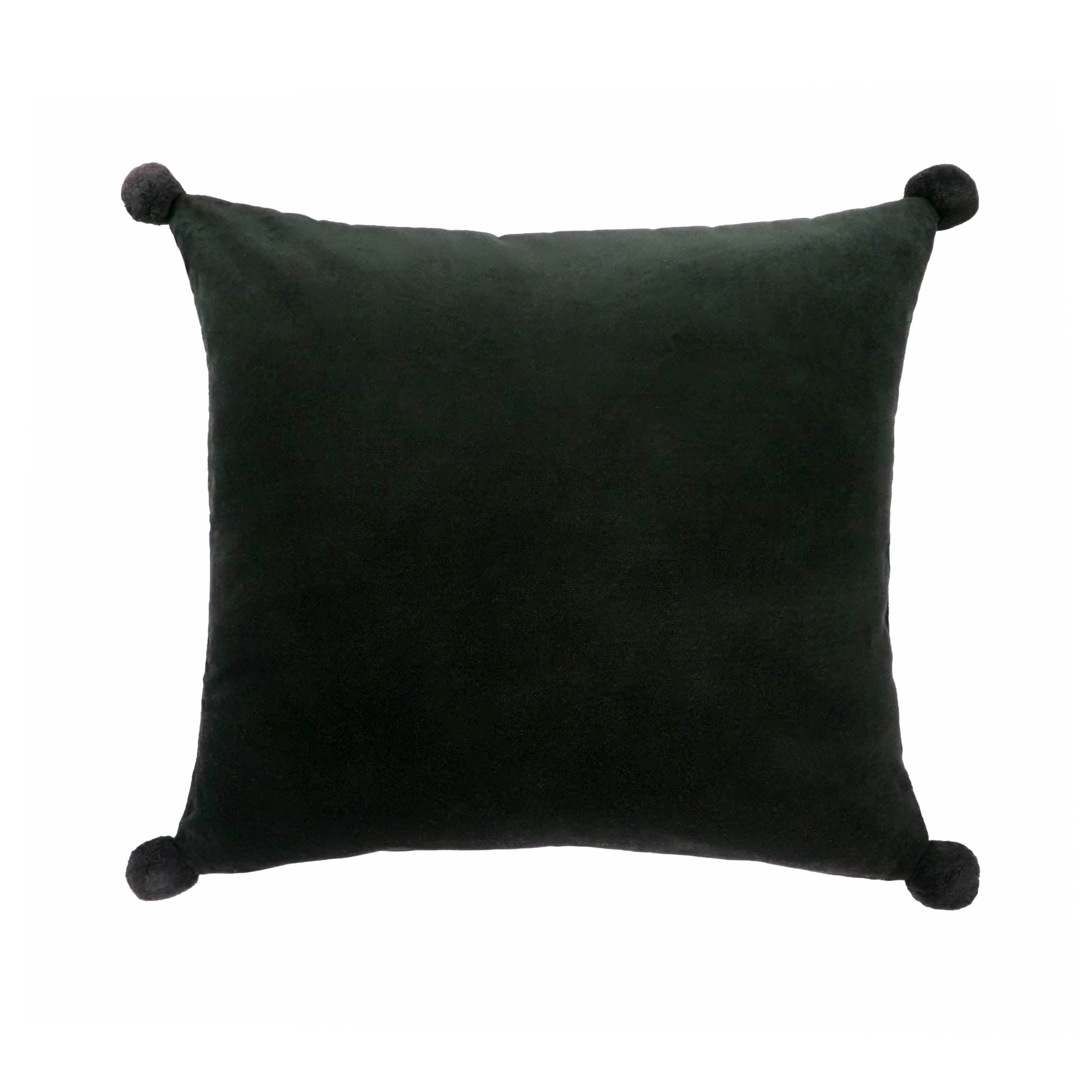 Black Bee Velvet Throw Pillow Cover 19 X 19