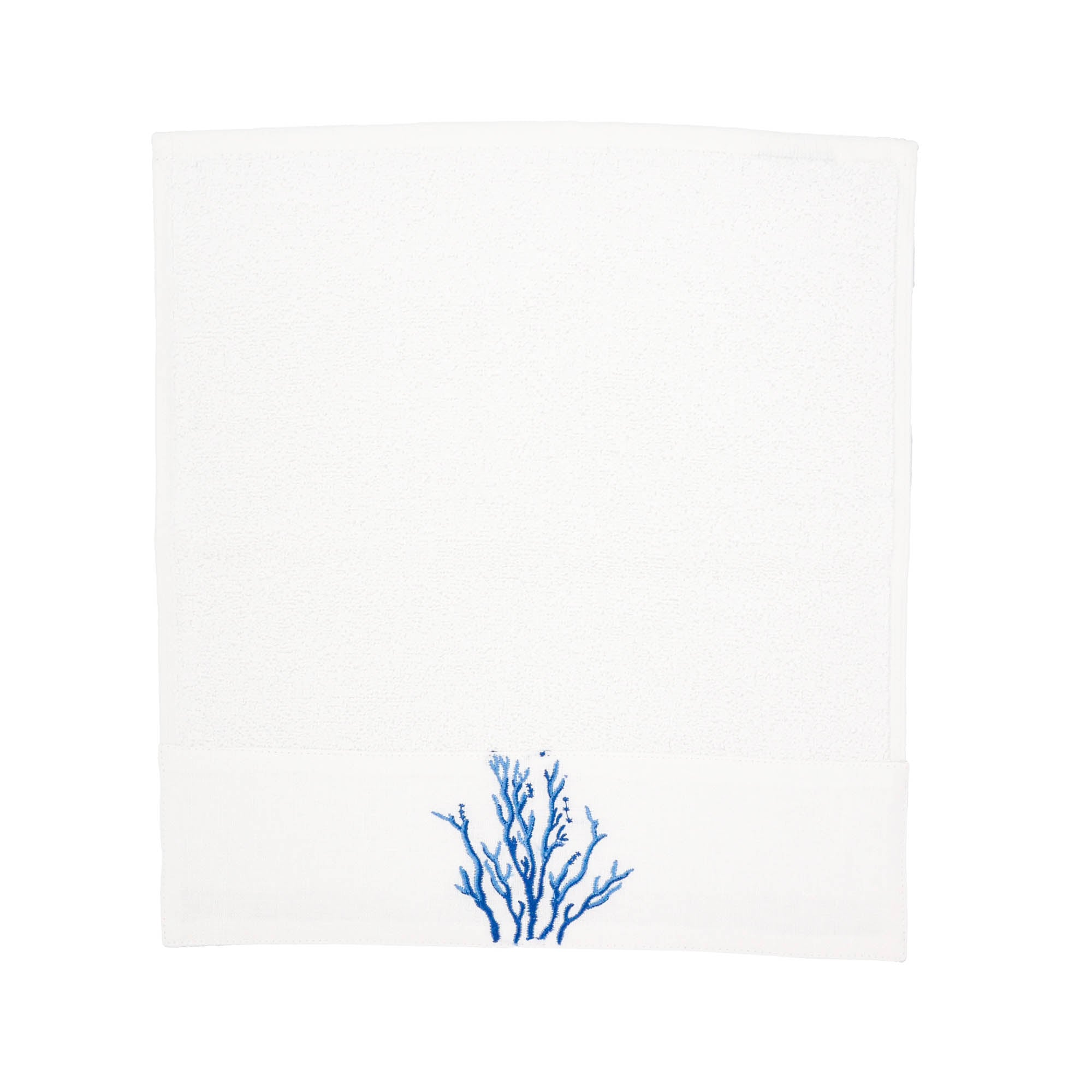 Blue Coral Guest Towels 12 X 12 Set of 2