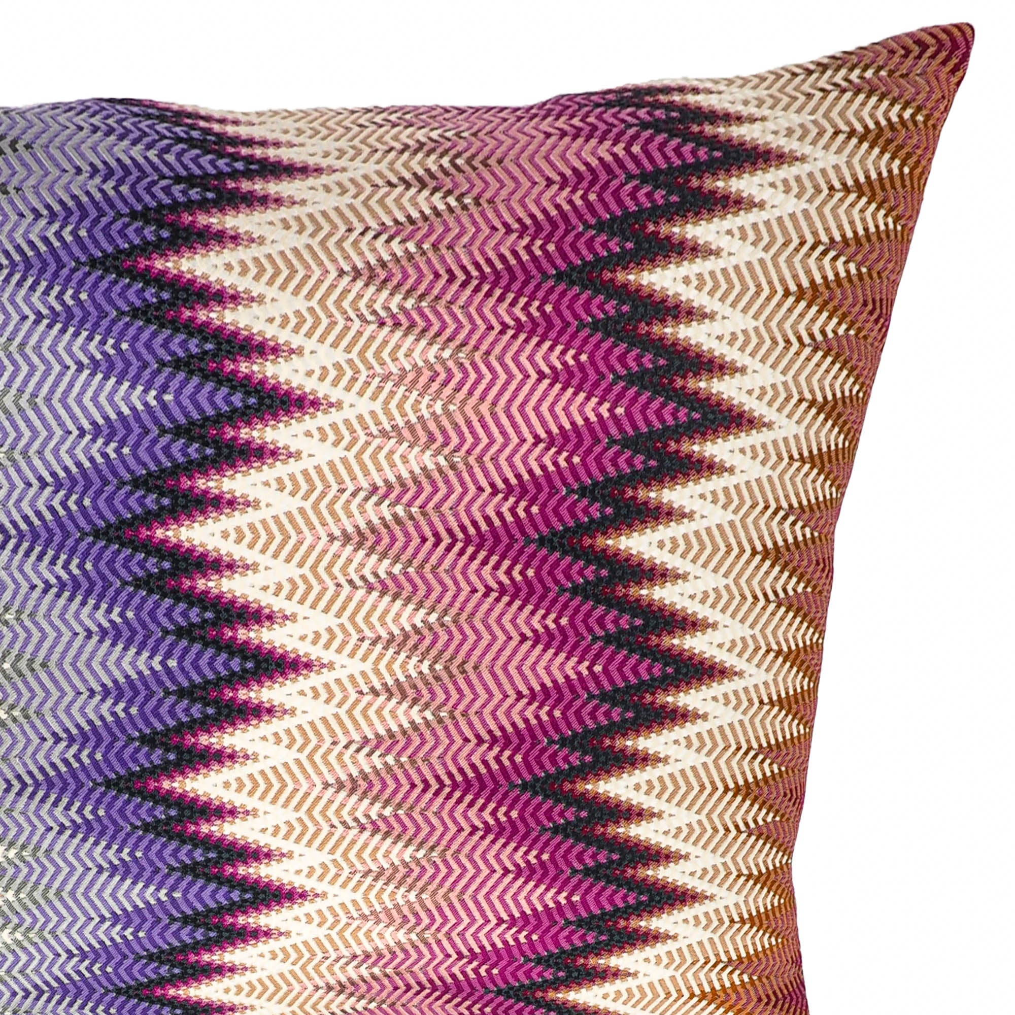 Multicolor Chevron Throw Pillow featuring smooth textures and premium construction for everyday use.
