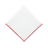 red linen napkin
