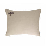 Odonata Linen Throw Pillow Cover 14 X 24