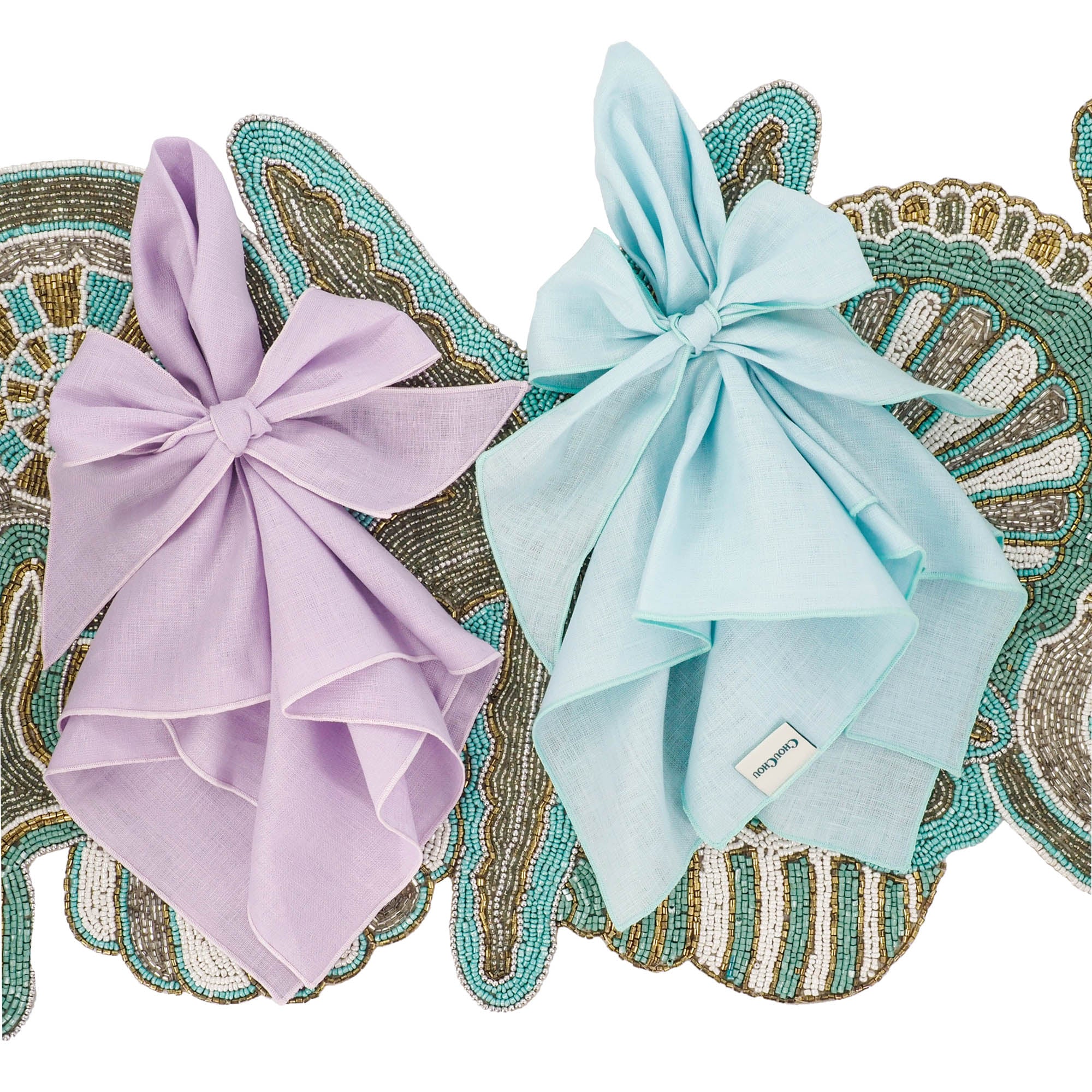 soft purple linen napkin for everyday and special occasions