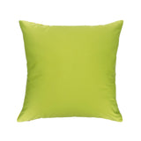 Chevron Vert Silk Velvet Ikat Pillow, 20" X 20"