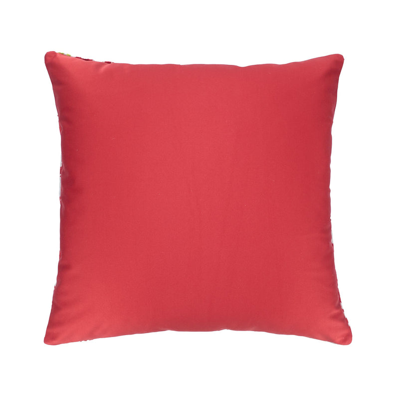 Constantinople Silk Velvet Ikat Pillow, 20" X 20"