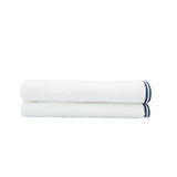 Guest Towels With Chain French Borders Set of 2