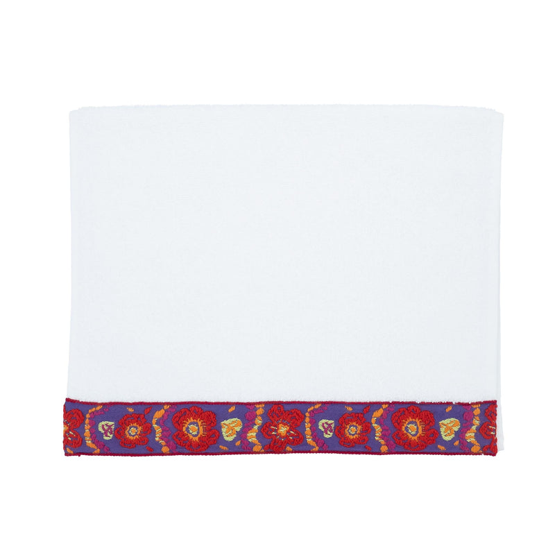 Guest Towels With Floral French Borders Set of 2