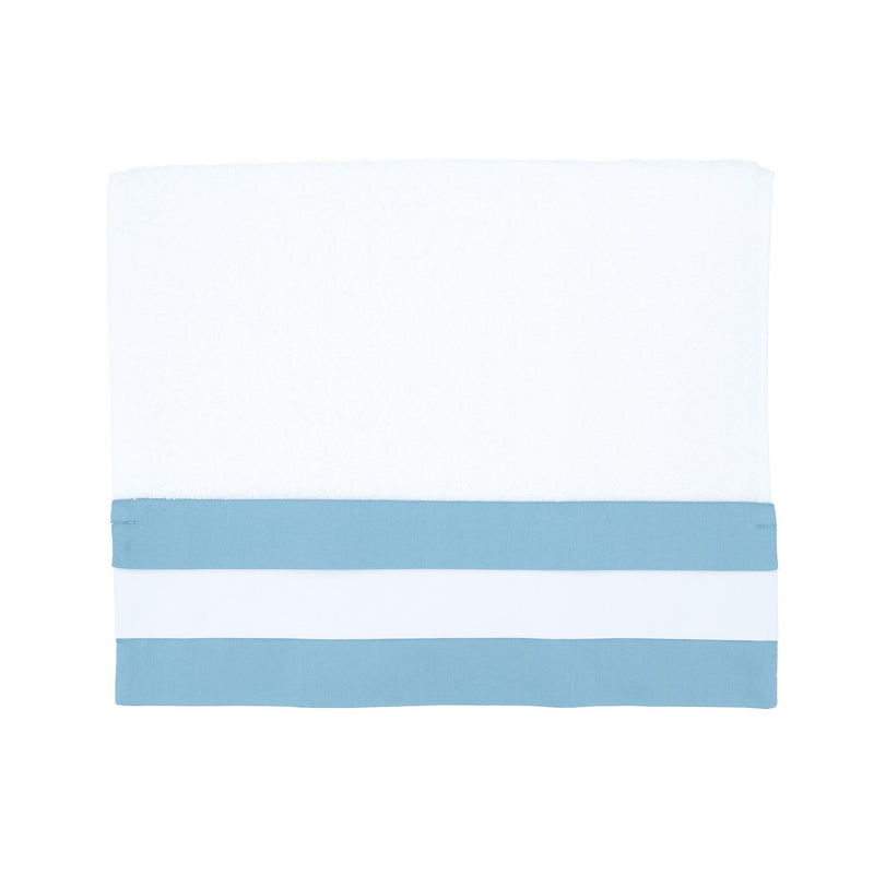 Guest Towels With Turquoise Borders Set of 2