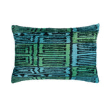 Chouchou Touch Highlands Silk Velvet Ikat Throw Pillow Cover 16 X 24
