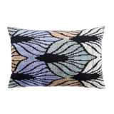 Palm Beach Silk Velvet Ikat Pillow, 16" X 24"